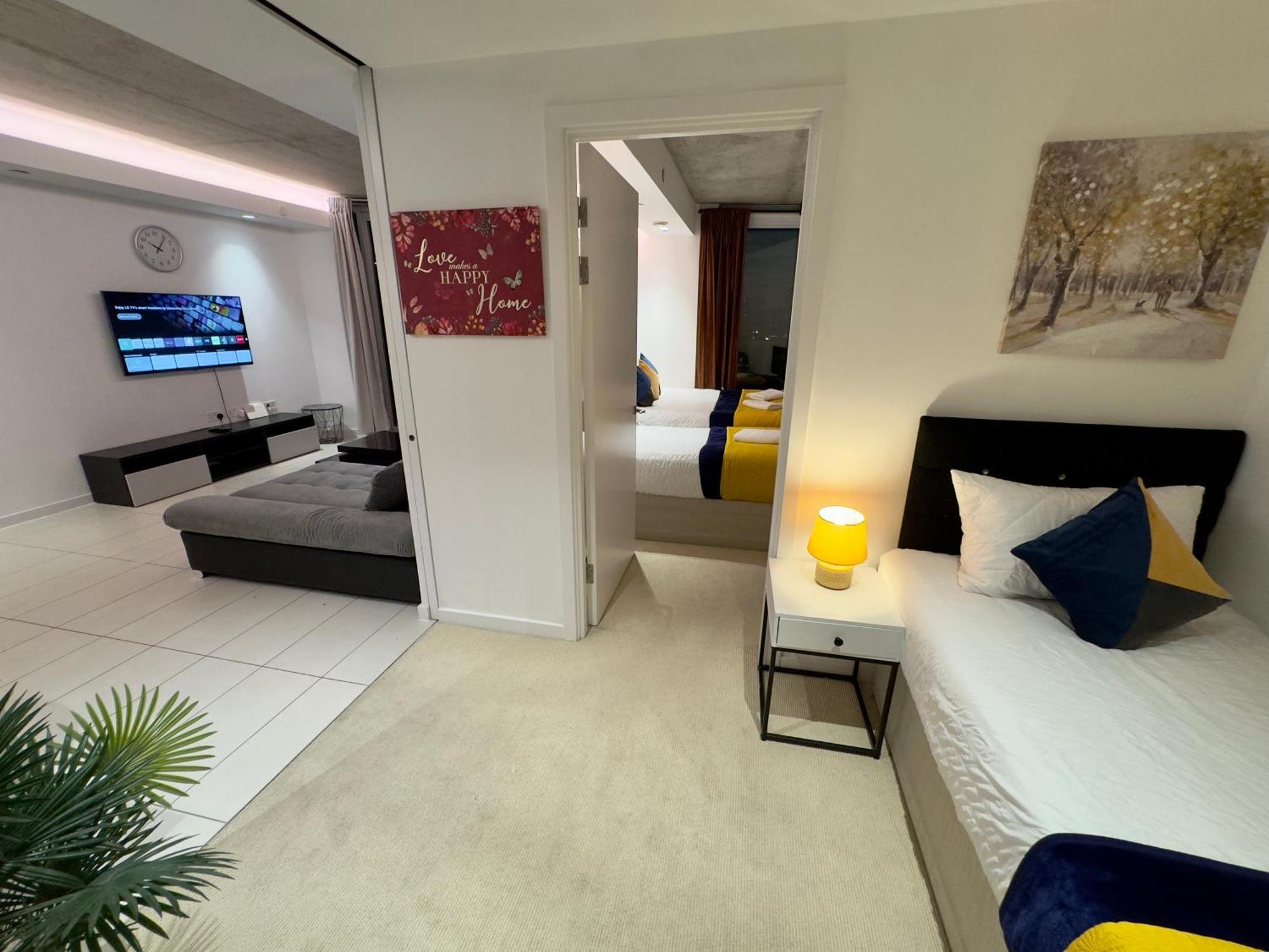 London Excel Cosy Apartment With Balcony & River View Close To O2 Arena, Cable Car, City Hall المظهر الخارجي الصورة